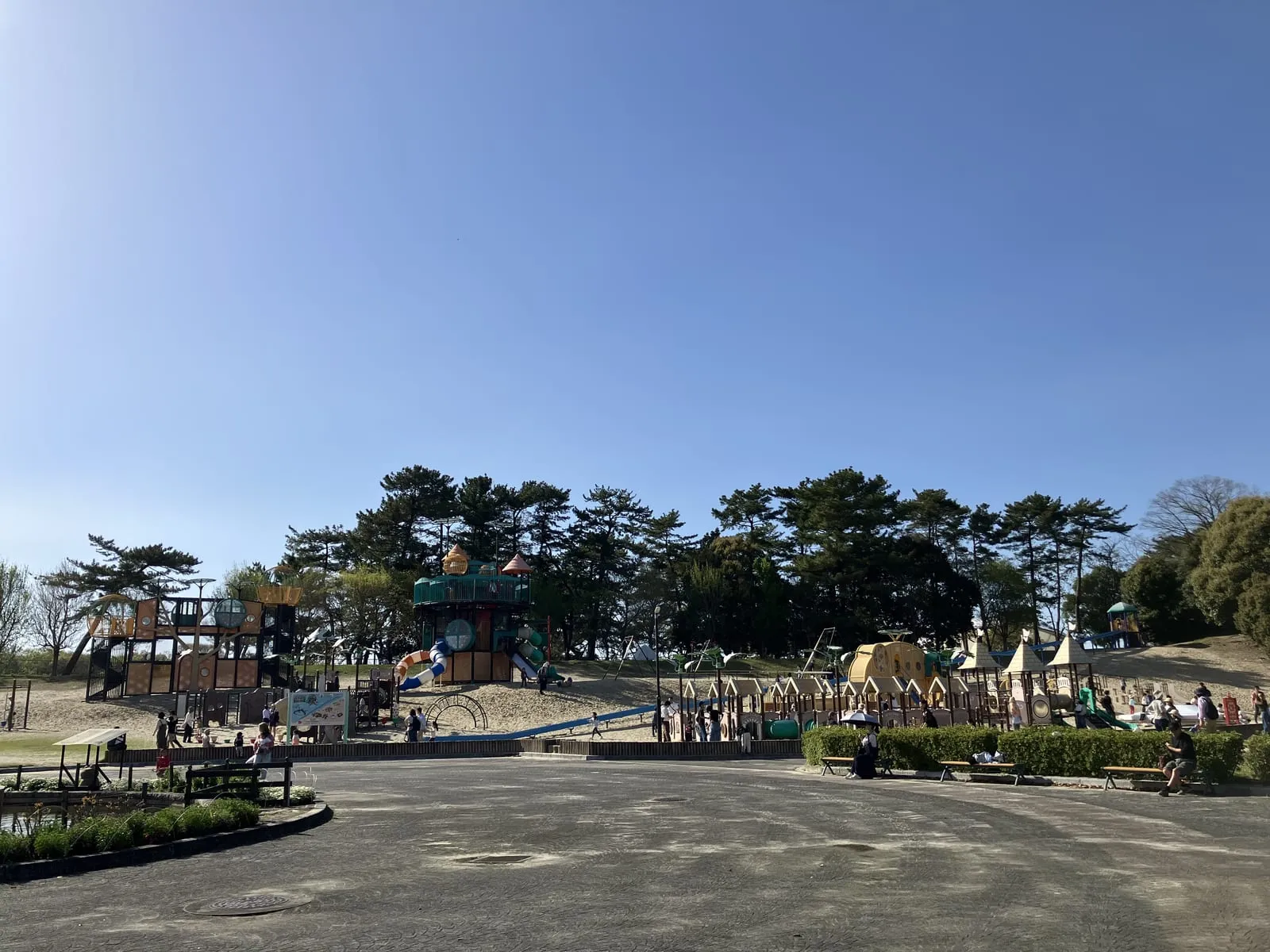 いちょうランド・ぎんなんランドの全景